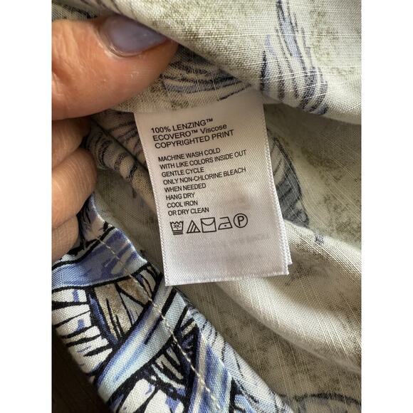 Tommy Bahama Veracruz Cay bubtton up Tropical size XXL short sleeve old school - Picture 6 of 11